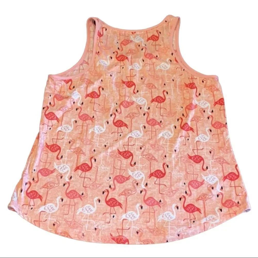 Croft & Barrow Intimates Flamingo Tank - Picture 4 of 4